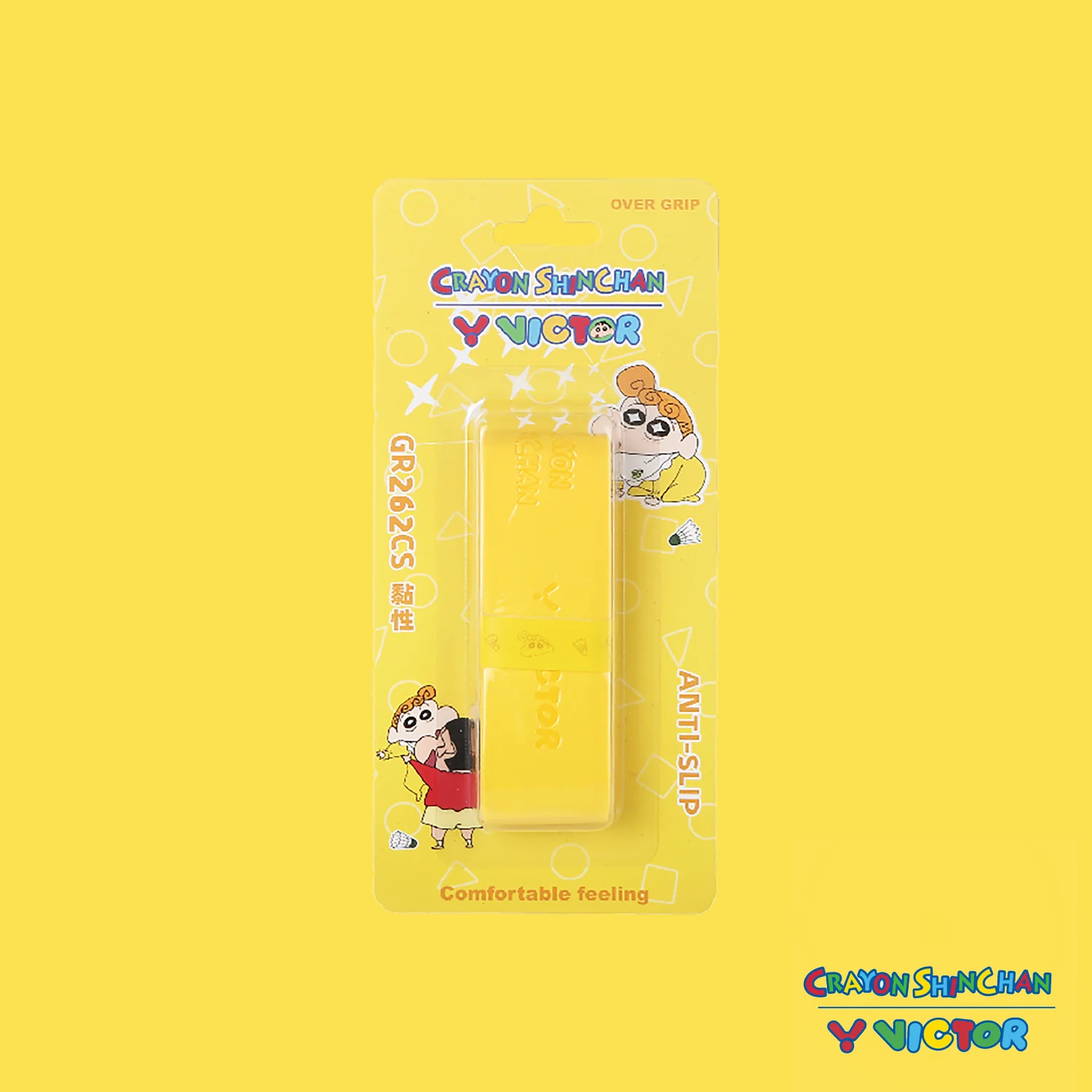 Victor x Crayon Shin Chan Overgrip Yellow GR262CS E