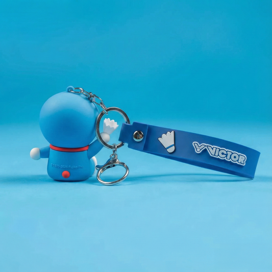 Victor x Doraemon Bag Charm PG6014DRM-FA (Hawaiian Blue/White)