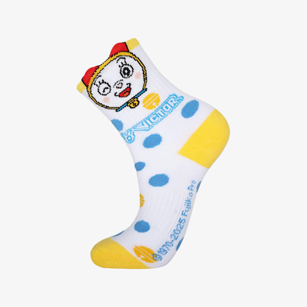 Victor x Doraemon Junior Sport Socks SK516DRM-E (Yellow)