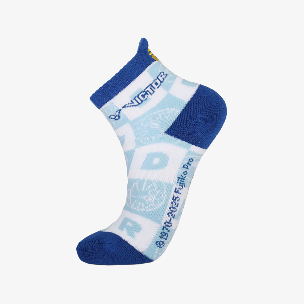 Victor x Doraemon Junior Sport Socks SK518DRM-F (French Blue)