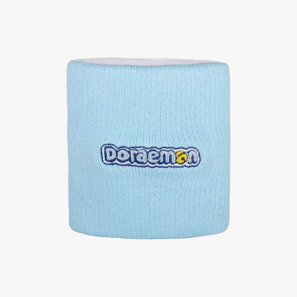 Victor x Doraemon Wristband SP507DRM-AM (White/Light Blue)