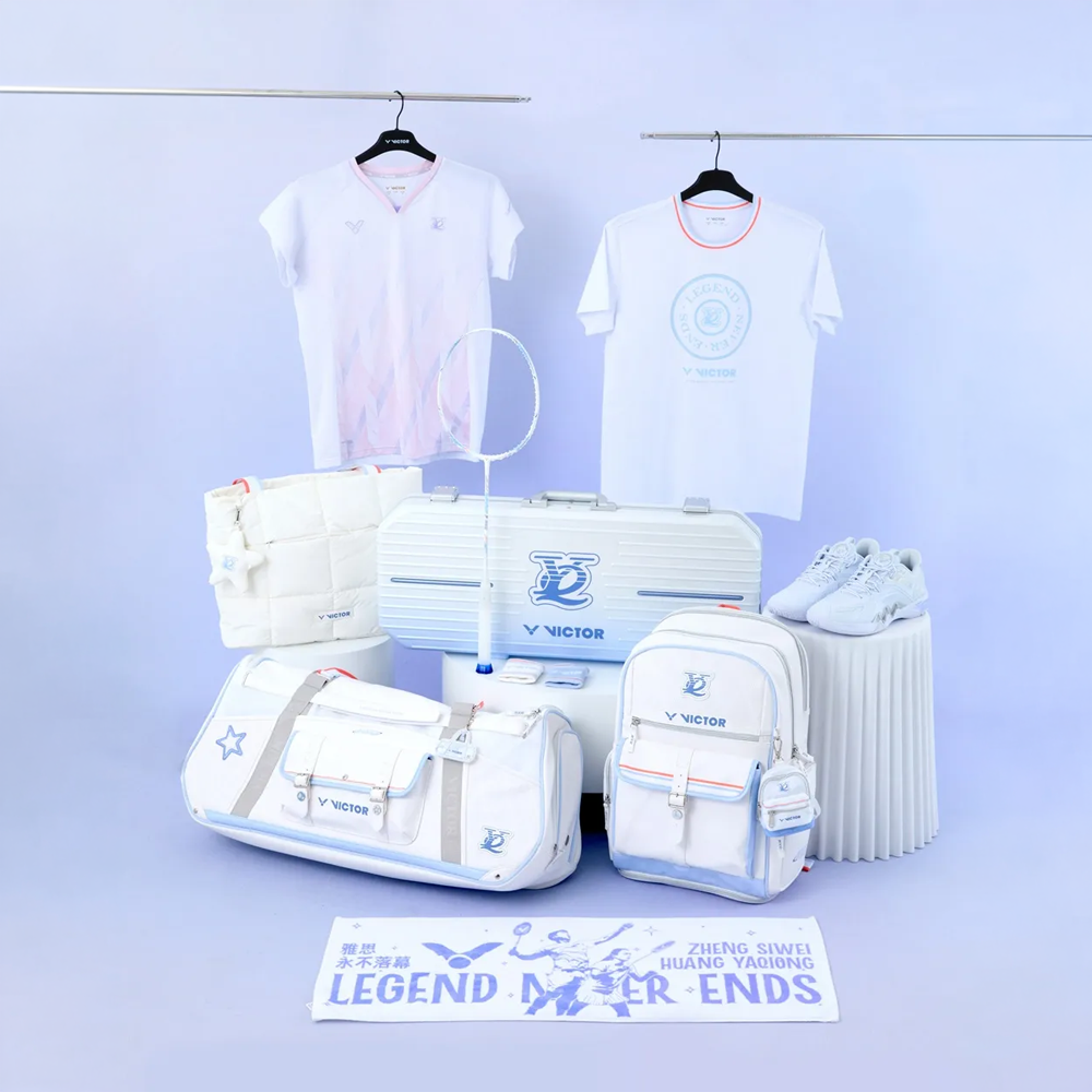 Victor x HYQ Collection 2.0 Ractangular Racket Bag BR5681HYQ-A (Bright White) (COMING SOON)
