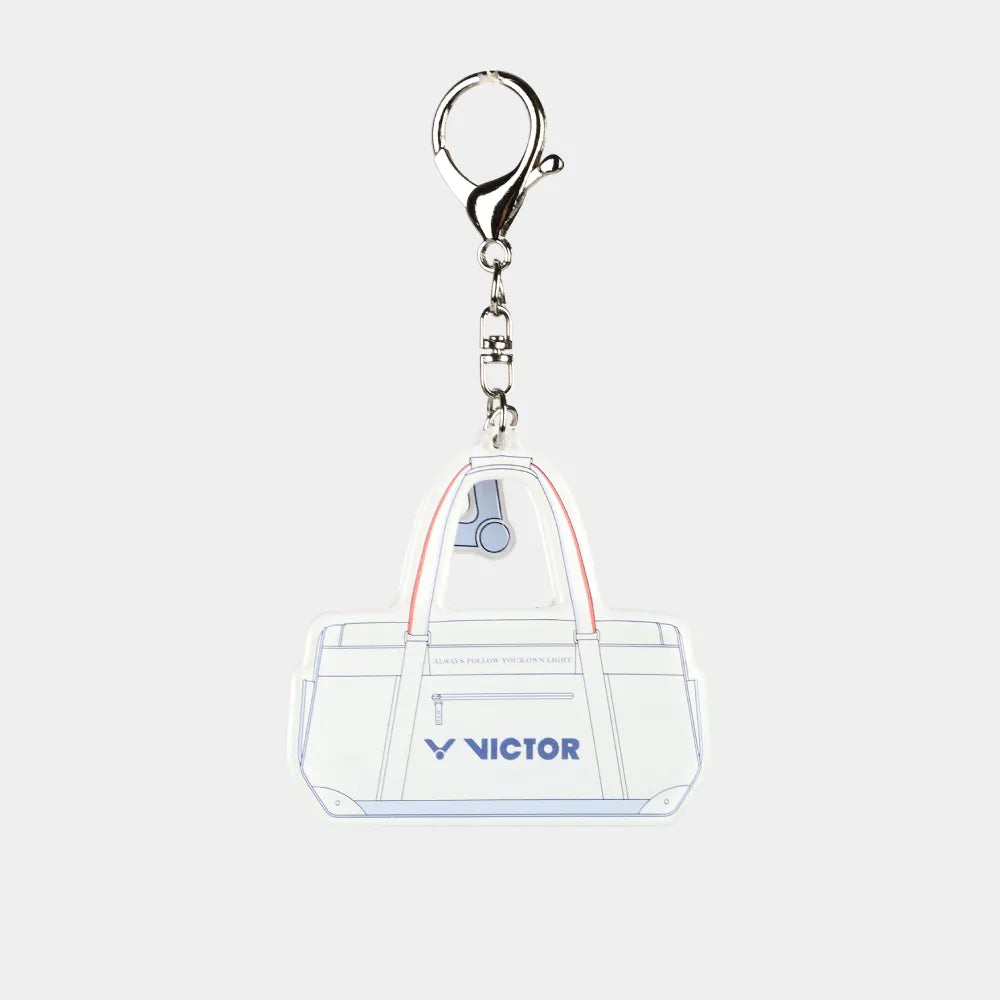 Victor x HYQ Collection 2.0 Bag Charm PG6041HYQ-A (Bright White) (COMING SOON)