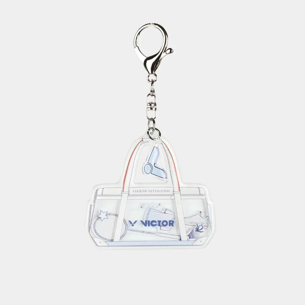 Victor x HYQ Collection 2.0 Bag Charm PG6041HYQ-A (Bright White) (COMING SOON)