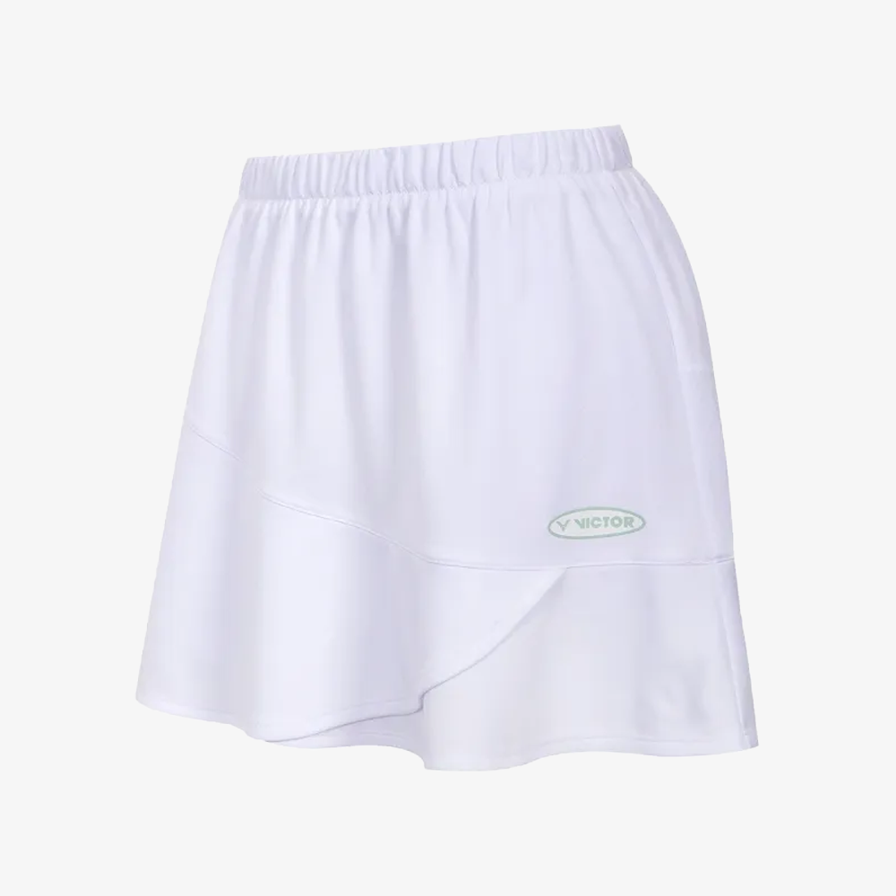 Victor x HYQ Collection Knitted Skirt K-502HYQ-A (Bright White) (COMING SOON)