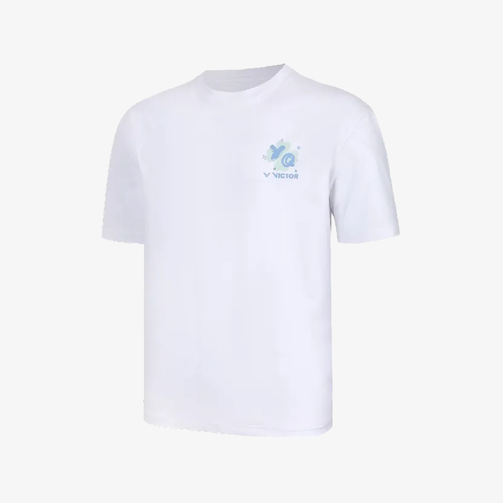 Victor x HYQ Collection Knitted T-shirt T-501HYQ-A (Bright White) (COMING SOON)