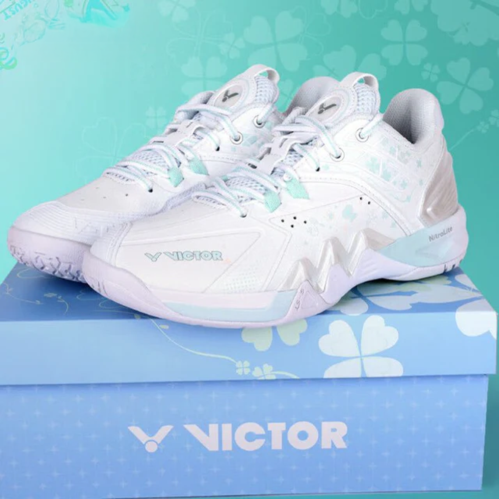 Victor x HYQ Collection P8500NLiteHYQ-AM Court Shoe (White/Quiet Tide) (COMING SOON)