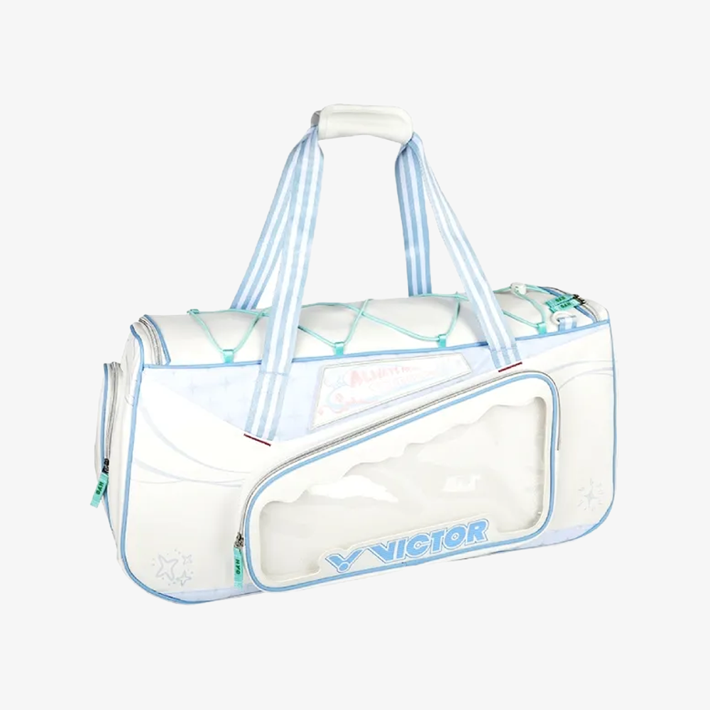 Victor x HYQ Collection Rectangular Racket Bag BR5658HYQ-AM (White/Quiet Tide) (COMING SOON)