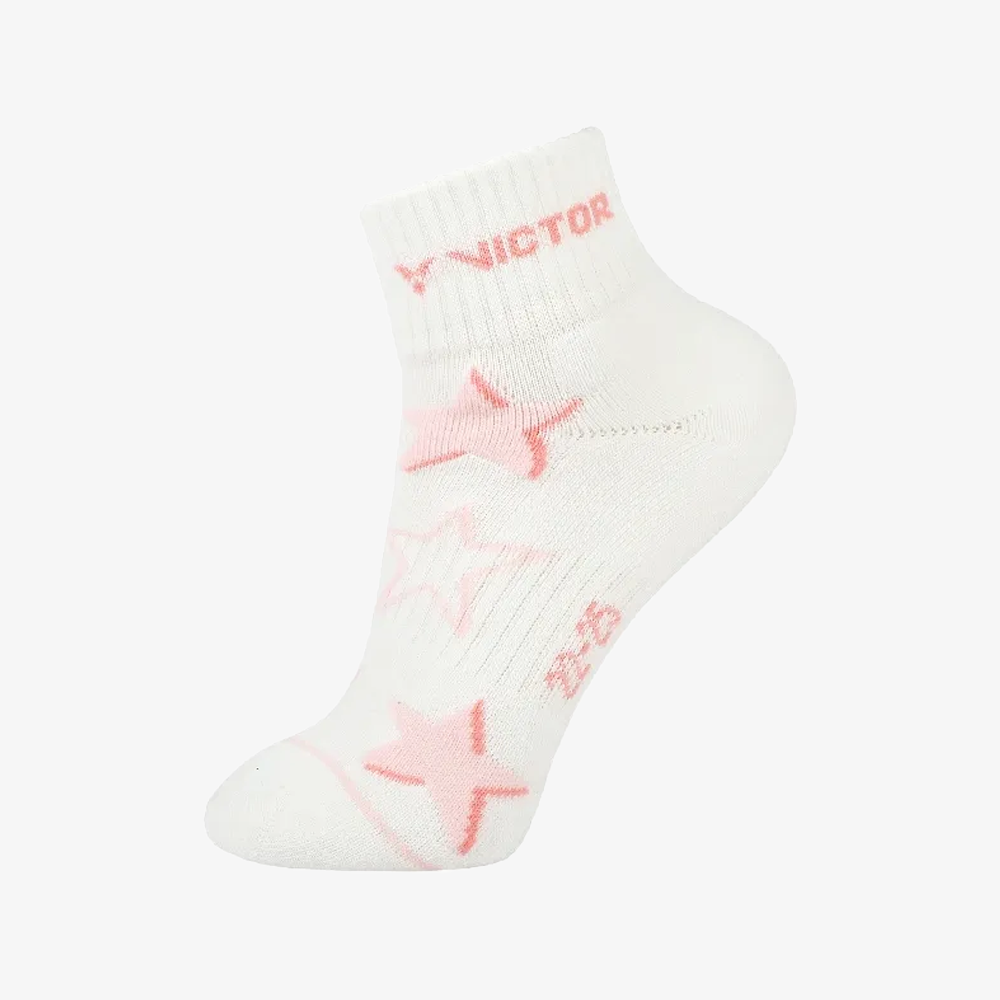 Victor x HYQ Collection Women's Socks SK507HYQ-AI-M (White/Pink) (COMING SOON)