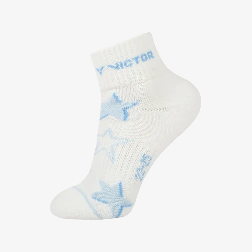 Victor x HYQ Collection Women's Socks SK507HYQ-AM-M (White/Blue) (COMING SOON)