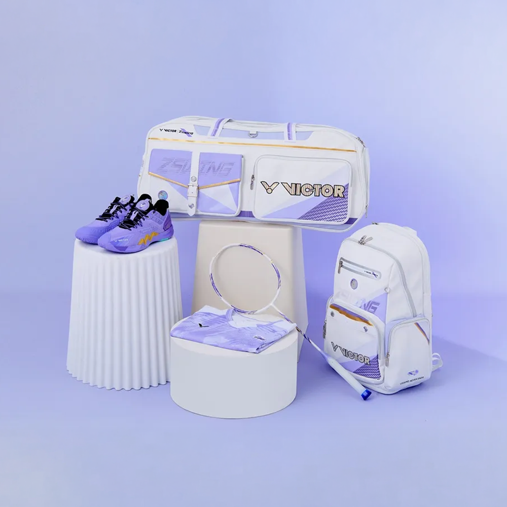 Victor x ZSW Collection 2.0 Backpack BR5080ZSW-AT (White/Pastel Lilac) (COMING SOON)