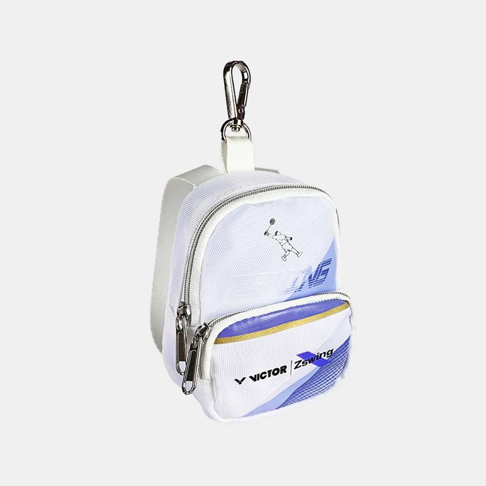 Victor x ZSW Collection 2.0 Bag Charm PG6038ZSW-AT (White/Pastel Lilac) (COMING SOON)