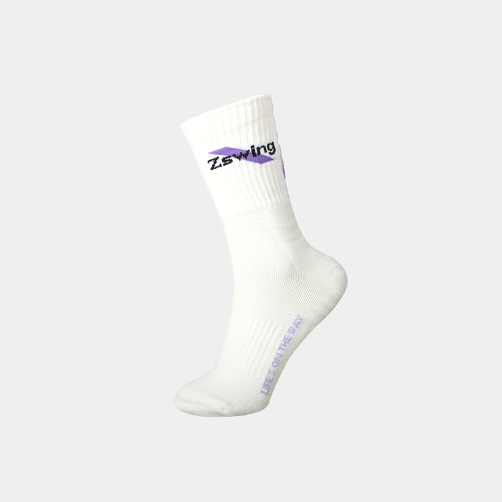Victor x ZSW Collection 2.0 Women's High-Cut Socks SK607ZSW-A (White) (COMING SOON)