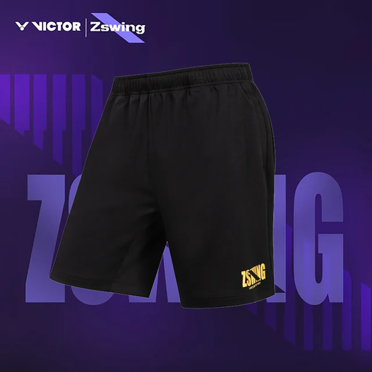 Victor x ZSW Collection Knitted Shorts R-504ZSW-C (Black) (COMING SOON)
