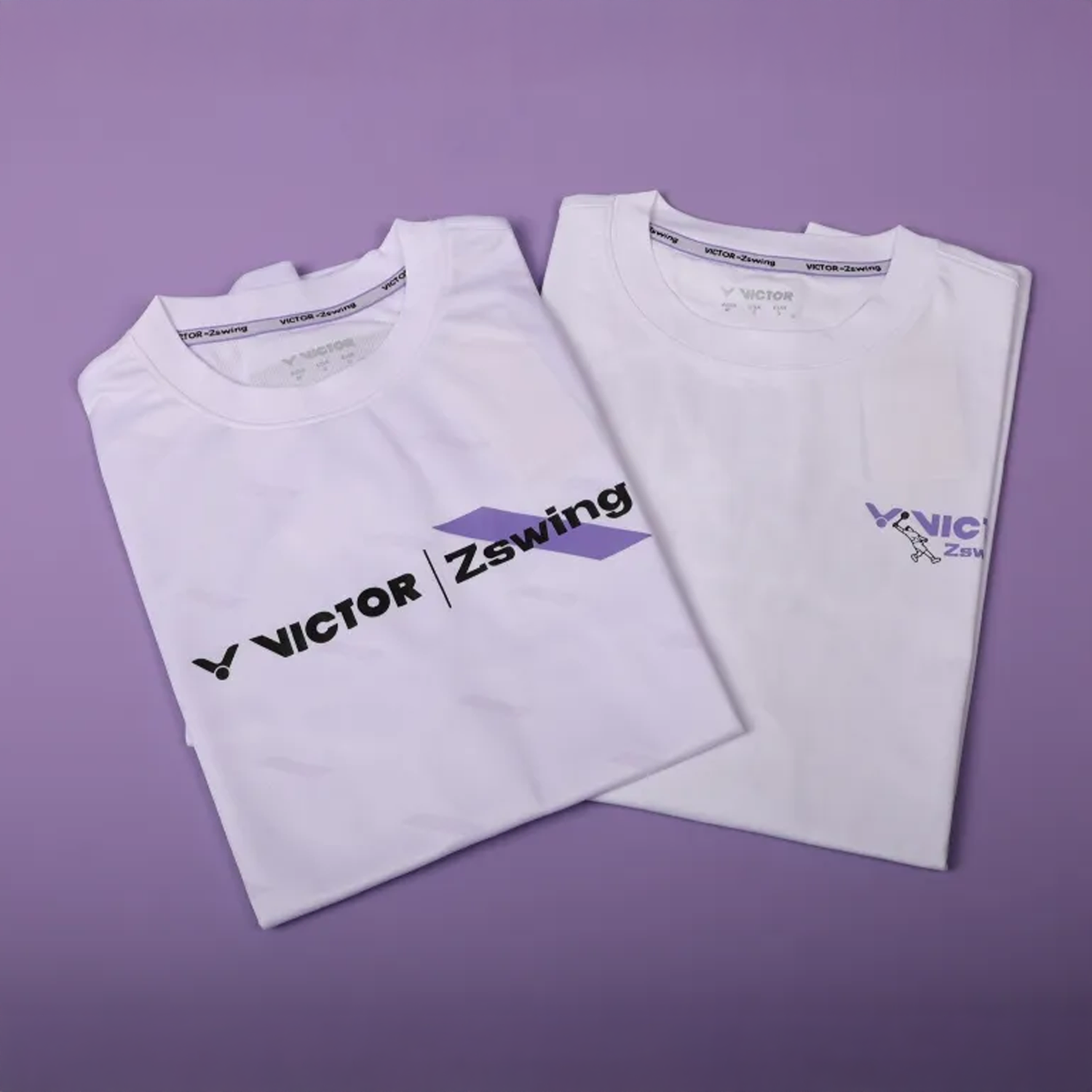 Victor x ZSW Collection Knitted T-Shirt T-501ZSW-A (Bright White) (COMING SOON)