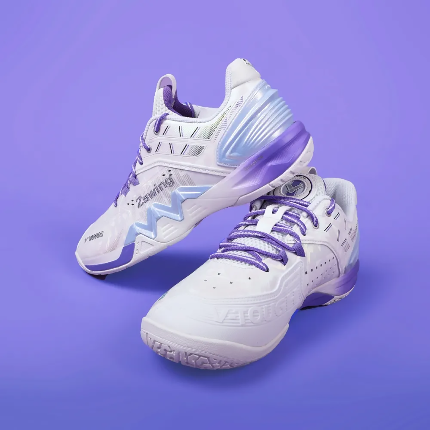 Victor x ZSW Collection P8500NLiteZSW-AJ Court Shoe (Pearly White/Light Dahlia) (COMING SOON)