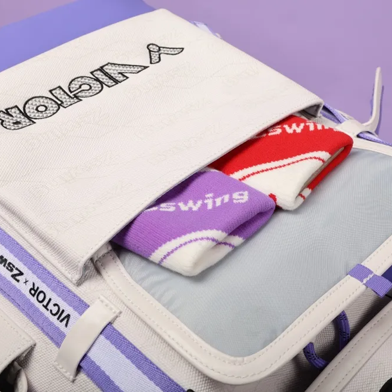 Victor x ZSW Collection Wristband SP507ZSW-D (Red Ribbon) (COMING SOON)