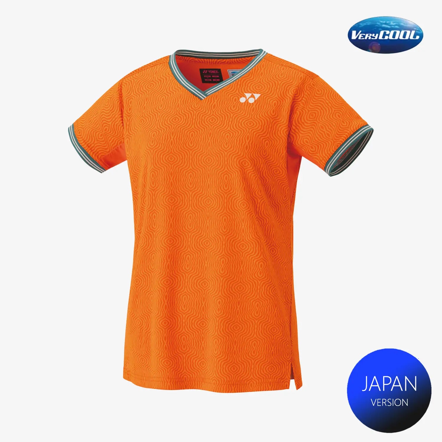 Women's Crew Neck Shirt 20758 (Bright Orange) 