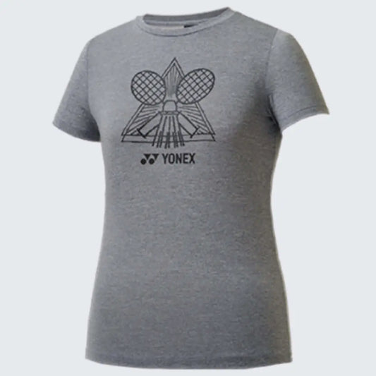 Women's Round T-Shirt (Grey) 99TR013F 