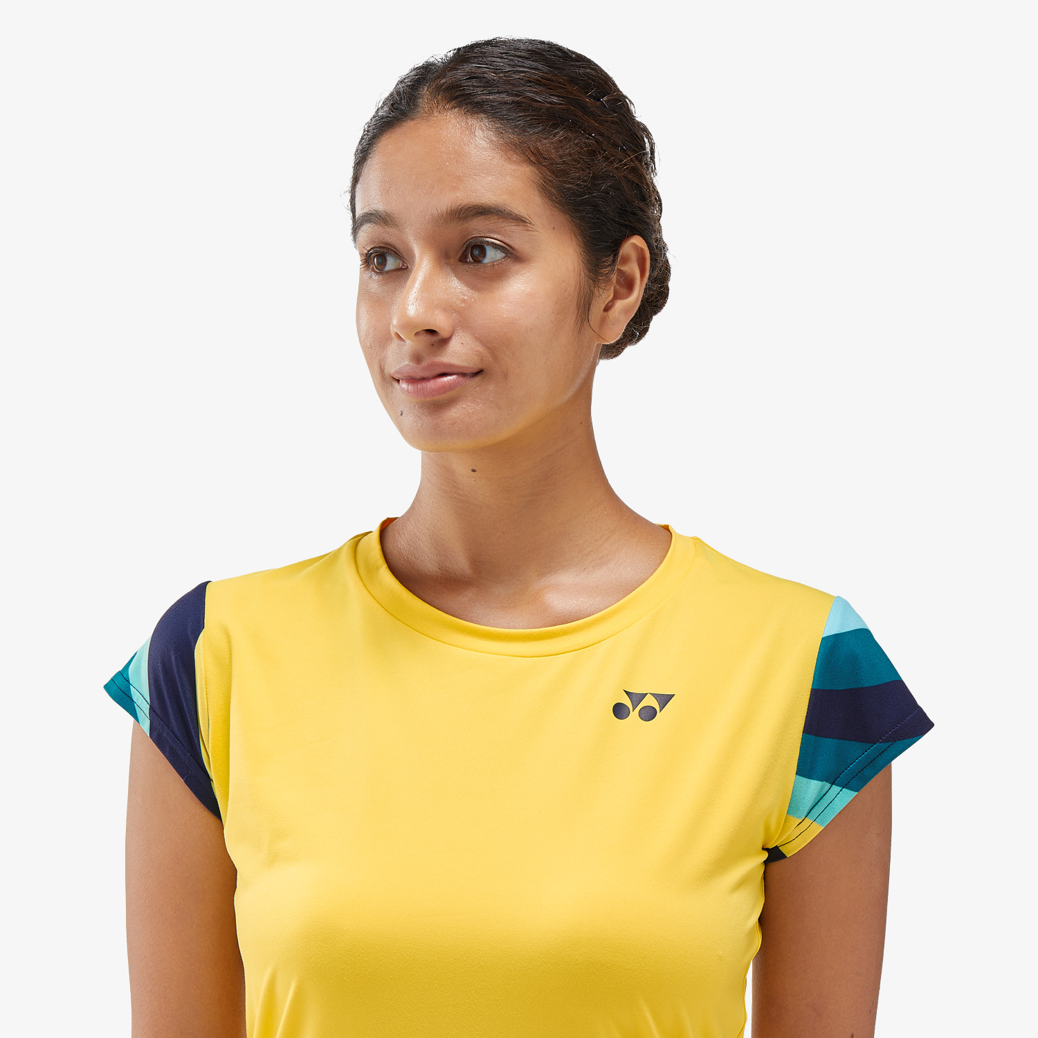 Women's Crew Neck Shirt 20754 (Soft Yellow) 