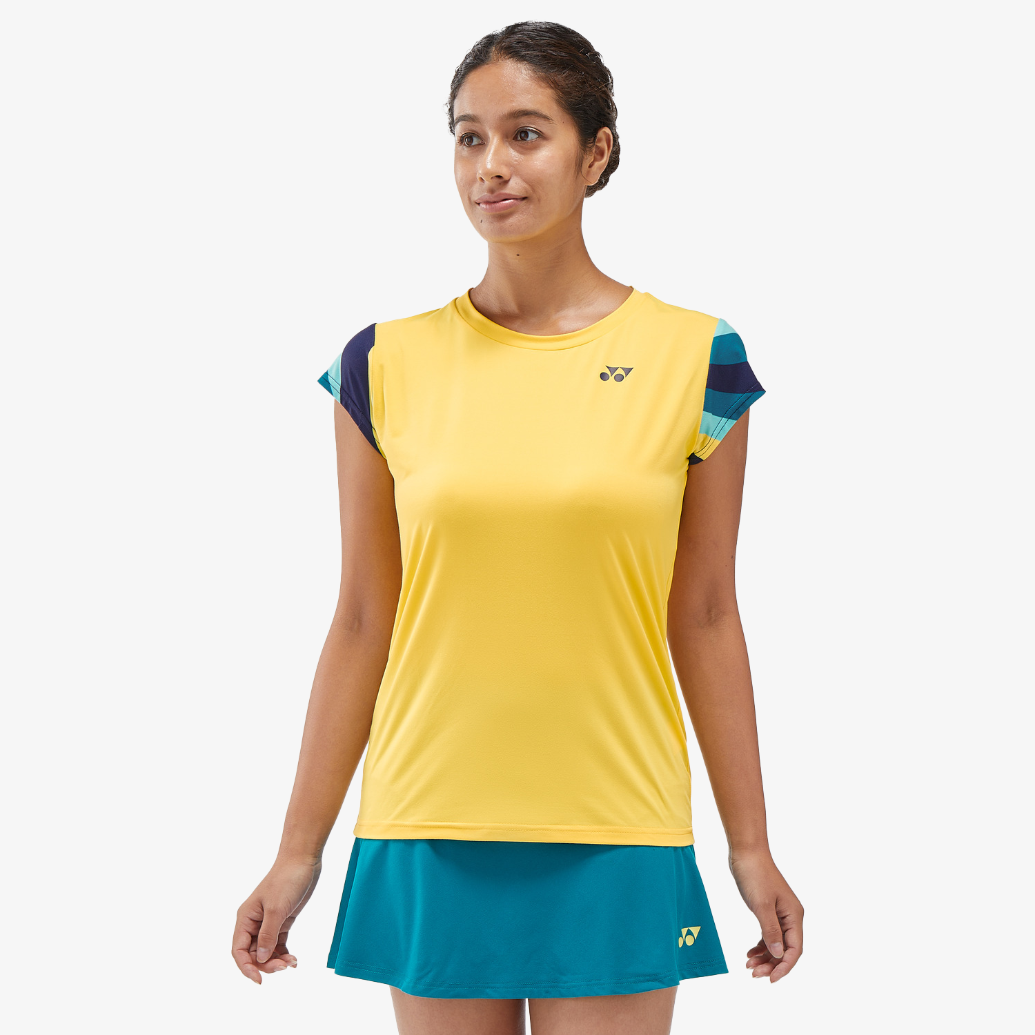 Women's Crew Neck Shirt 20754 (Soft Yellow) 