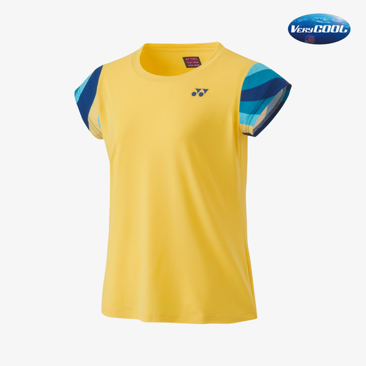 Women's Crew Neck Shirt 20754 (Soft Yellow) 
