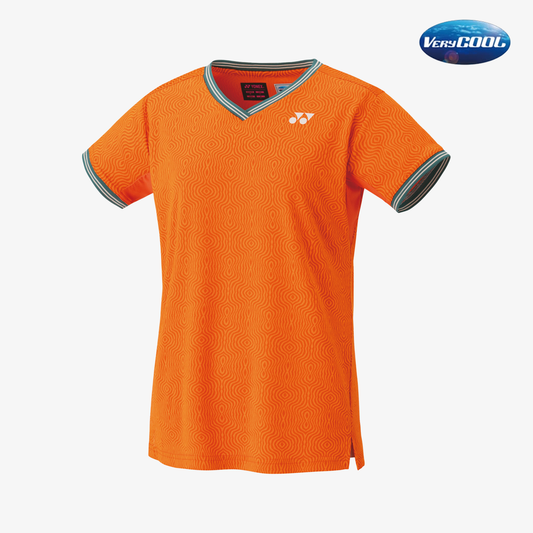 Women's Crew Neck Shirt 20758 (Bright Orange) 