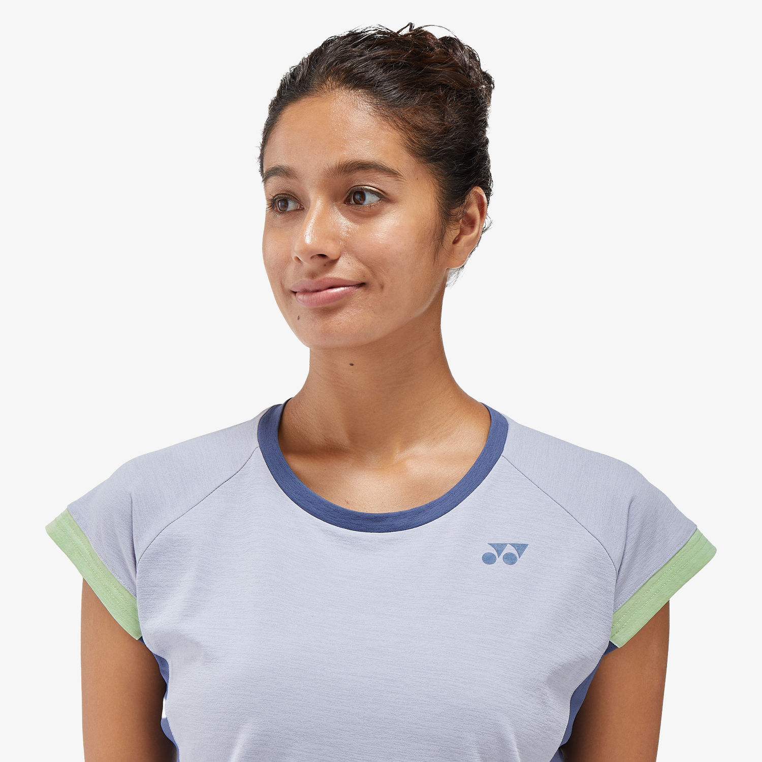 Women's Crew Neck Shirt 20770 (Mist Blue) 