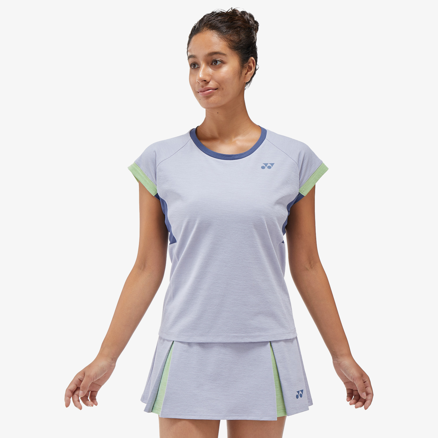 Women's Crew Neck Shirt 20770 (Mist Blue) 