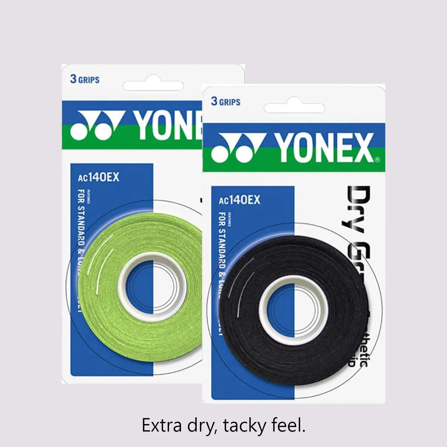Yonex AC140 Dry Grap Roll Racket Overgrip (3 Wraps) 