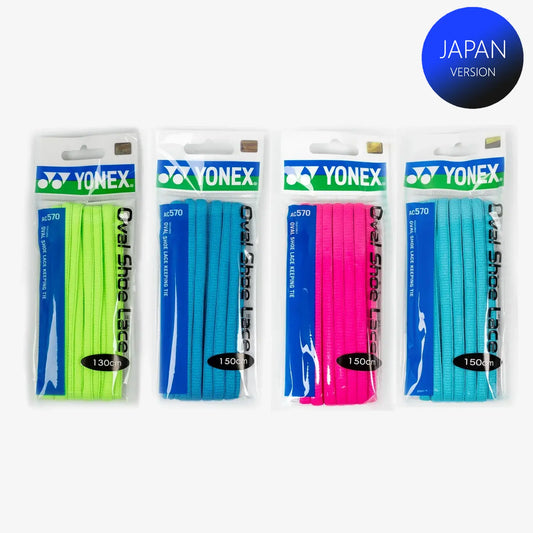 Yonex AC570 Oval Shoelaces (7 Colors) 