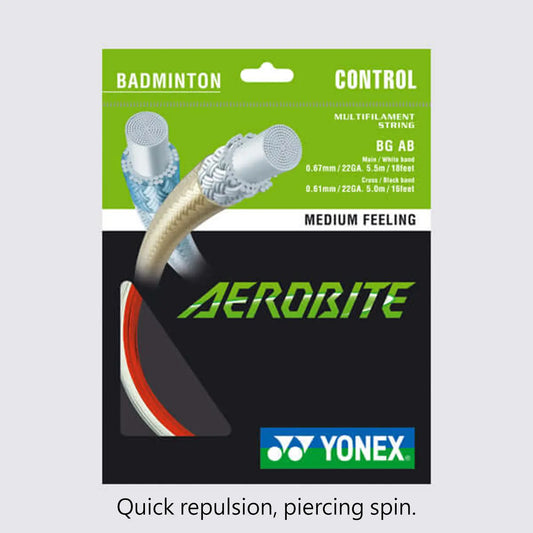 Yonex Aerobite 10m Badminton String (3 Colors) 