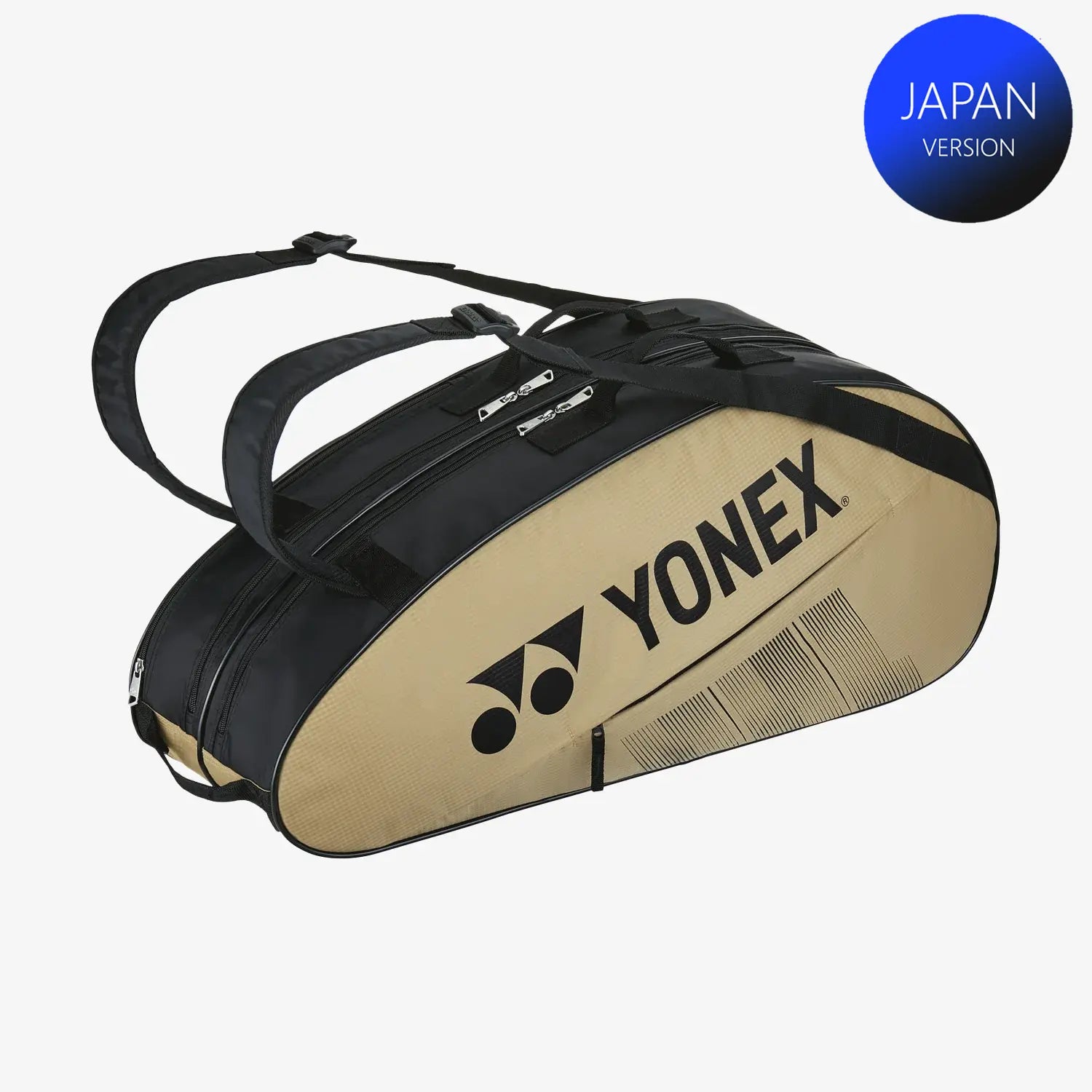 Yonex BAG2332RSBG (Sand Beige) 6pk Badminton Tennis Racket Bag 