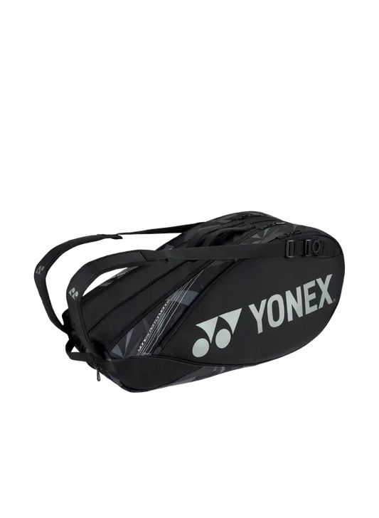 Yonex BAG92226BK (Black) 6pk Badminton Tennis Racket Bag 