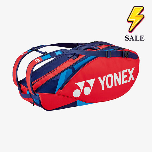 Yonex BAG92226SC (Scarlet) 6pk Badminton Tennis Racket Bag 