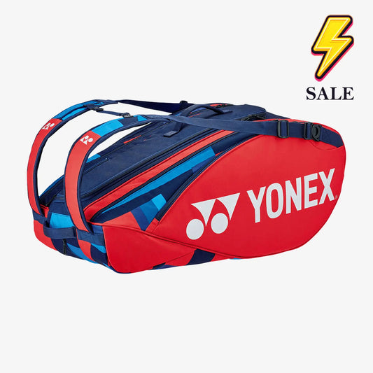 Yonex BAG92229SC (Scarlet) 9pk Badminton Tennis Racket Bag 