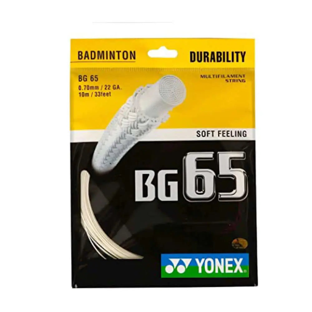 Yonex BG 65 10m Badminton String (9 Colors) 