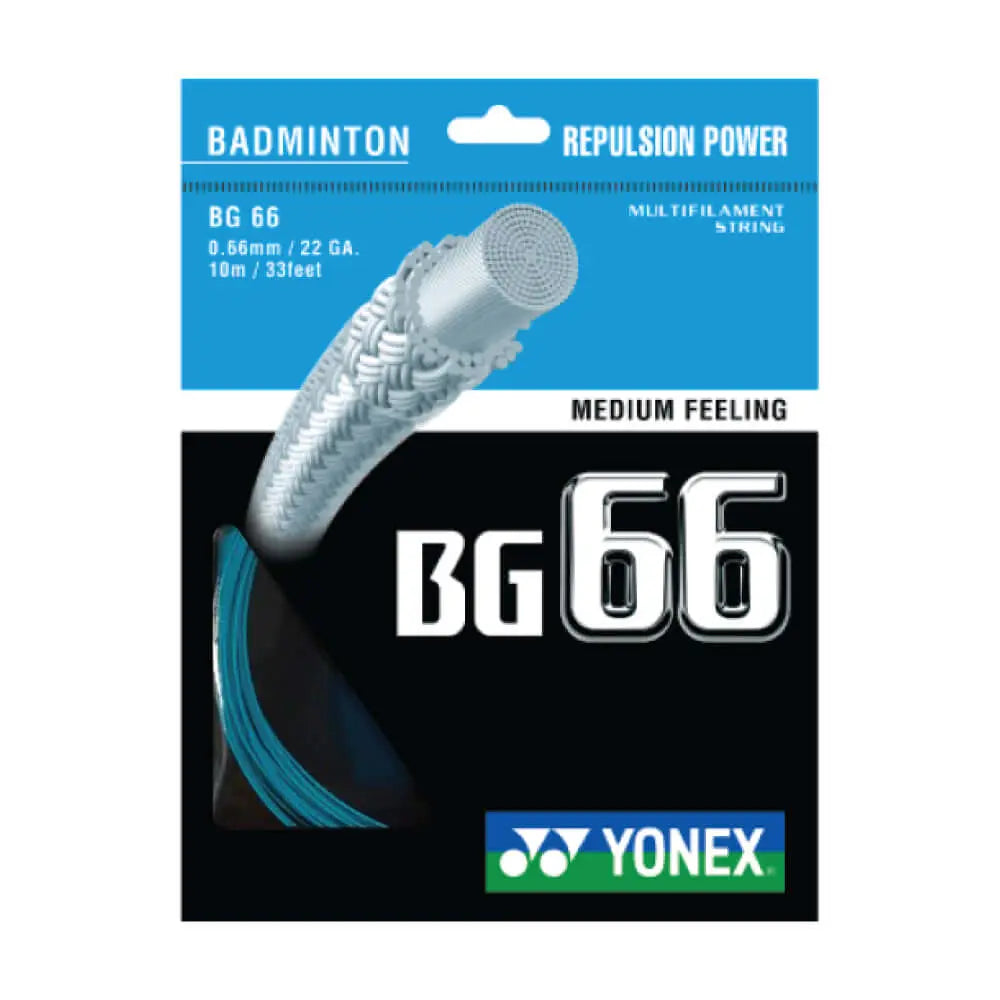 Yonex BG 66 10m Badminton String (9 Colors) 