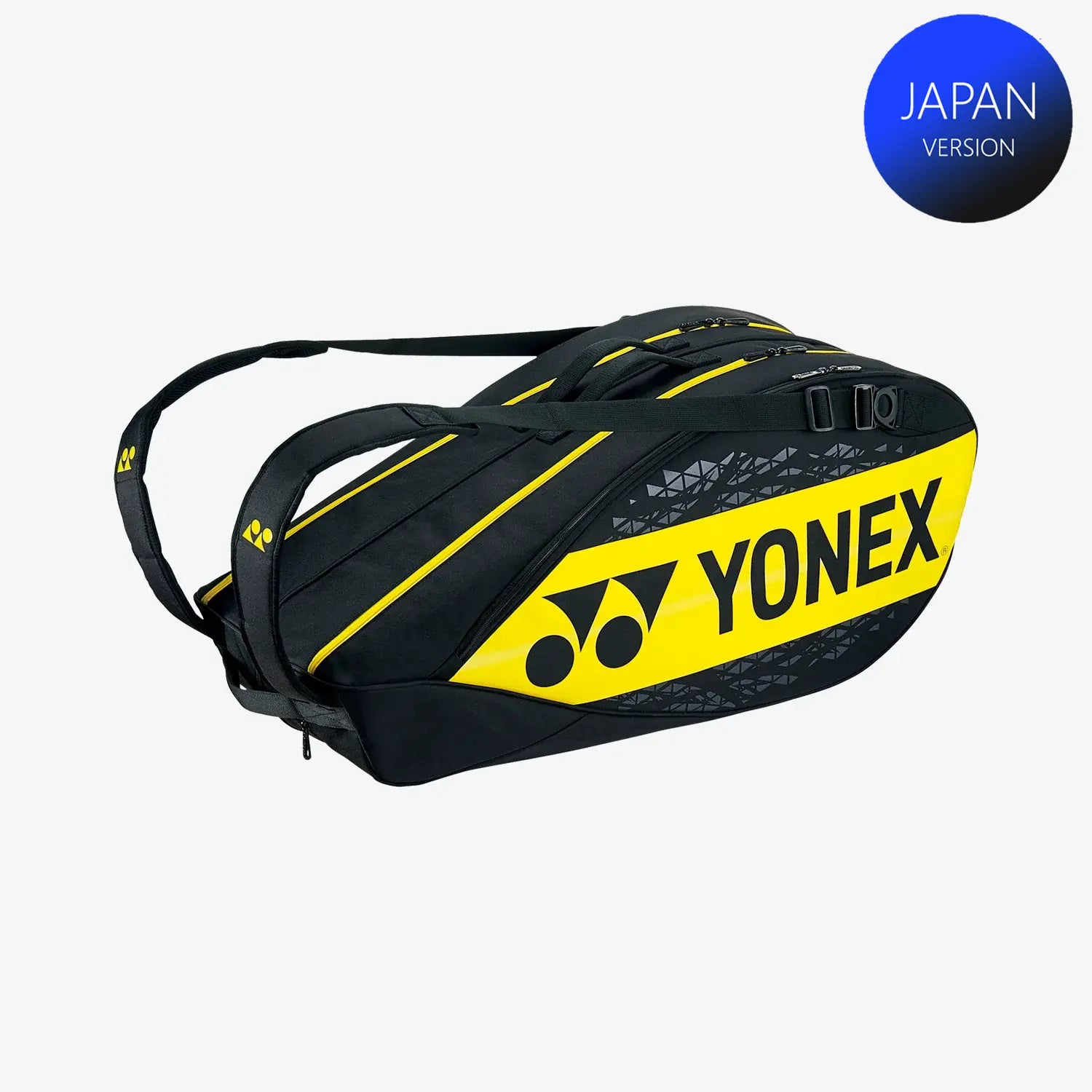 Yonex Badminton Tennis Racket 6pk Bag BAG92202R (Lightning Yellow)