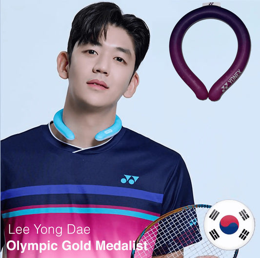 Yonex Edition Ice Neck Cooler (Violet Purple) 