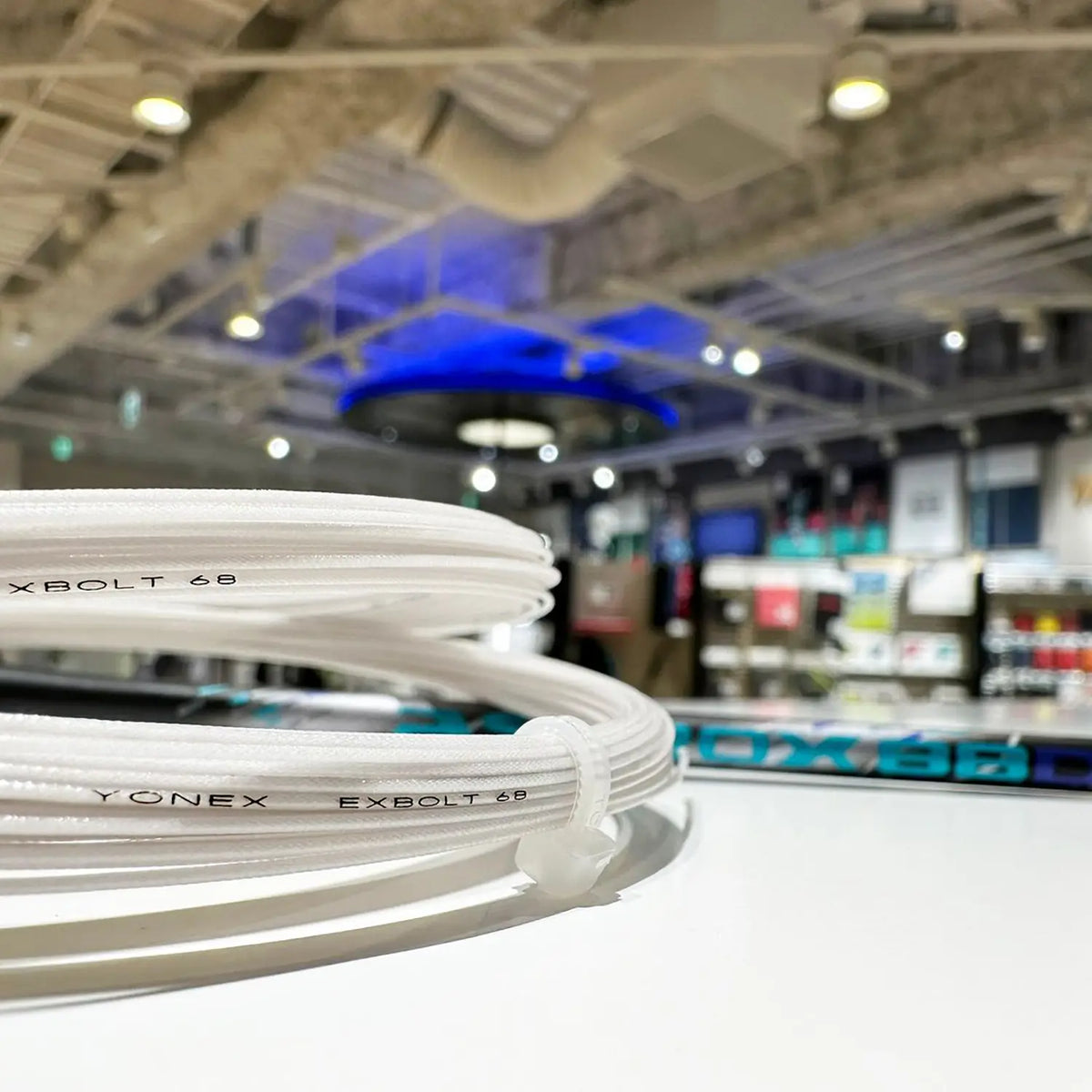 Yonex Exbolt 68 200m Badminton String (3 Colors) - JoyBadminton Yonex Exbolt 68 200m Badminton String (3 Colors) - JoyBadminton