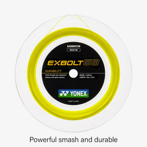 Yonex Exbolt 68 200m Badminton String (Yellow) 