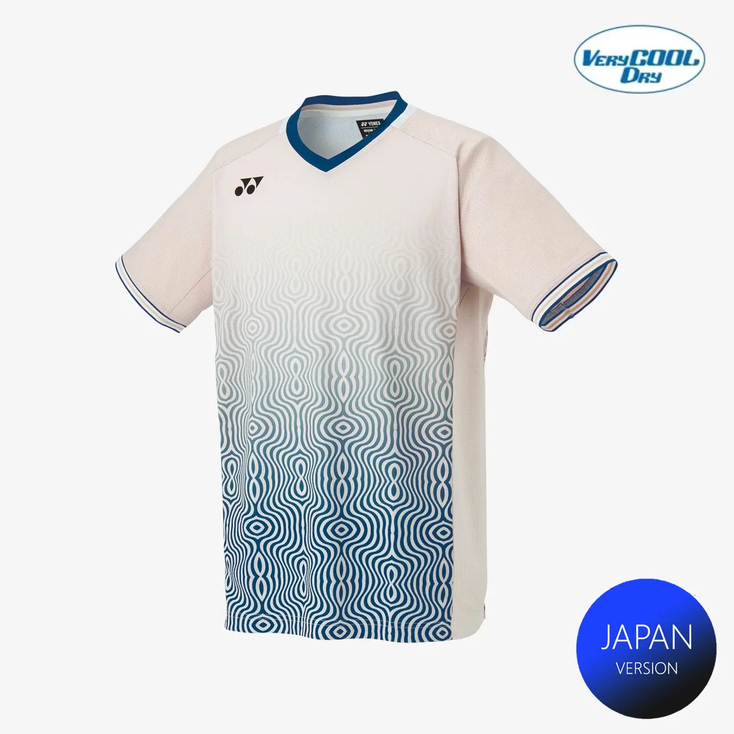 Yonex Men's Crew Neck Tournament Shirt 10567OM (Oatmeal) 