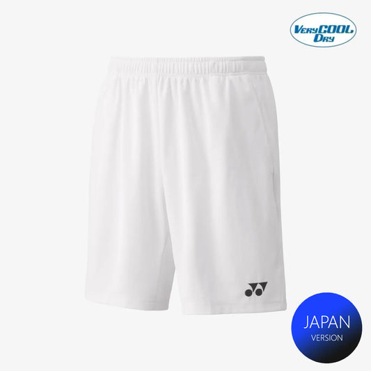 Yonex Men's Knit Shorts 15189 (White) 