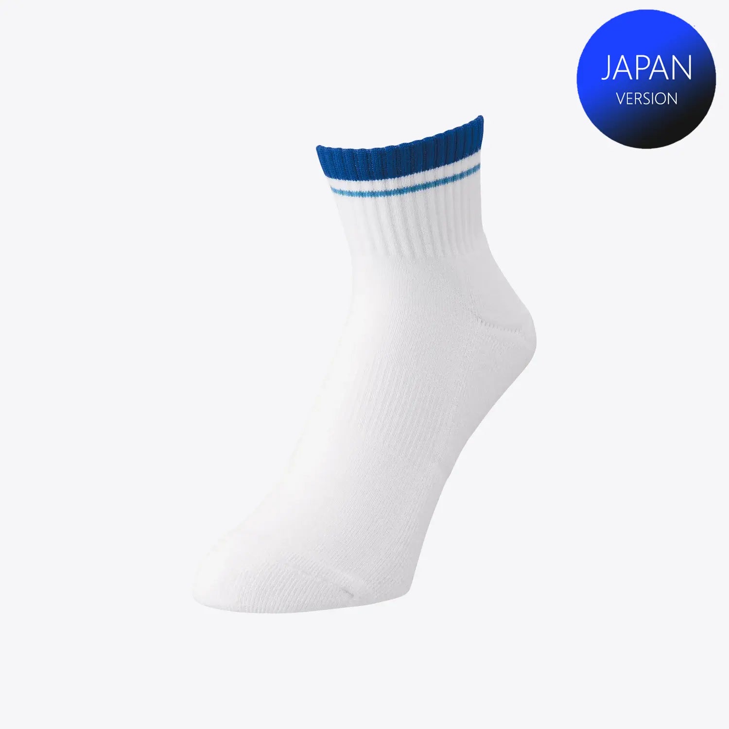 Yonex Men's Sports Crew Socks 19197MNBM (Midnight Navy) 