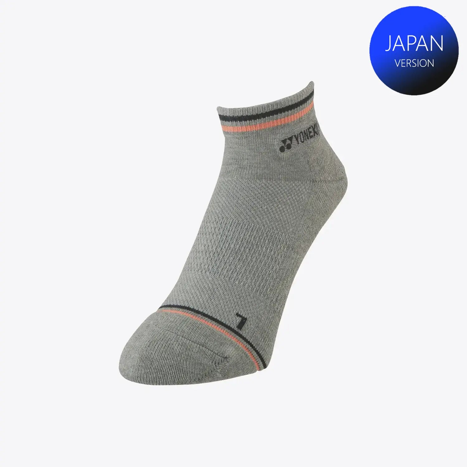 Yonex Men's Sports Low Cut Socks 19181GRMM (Gray Mok) 