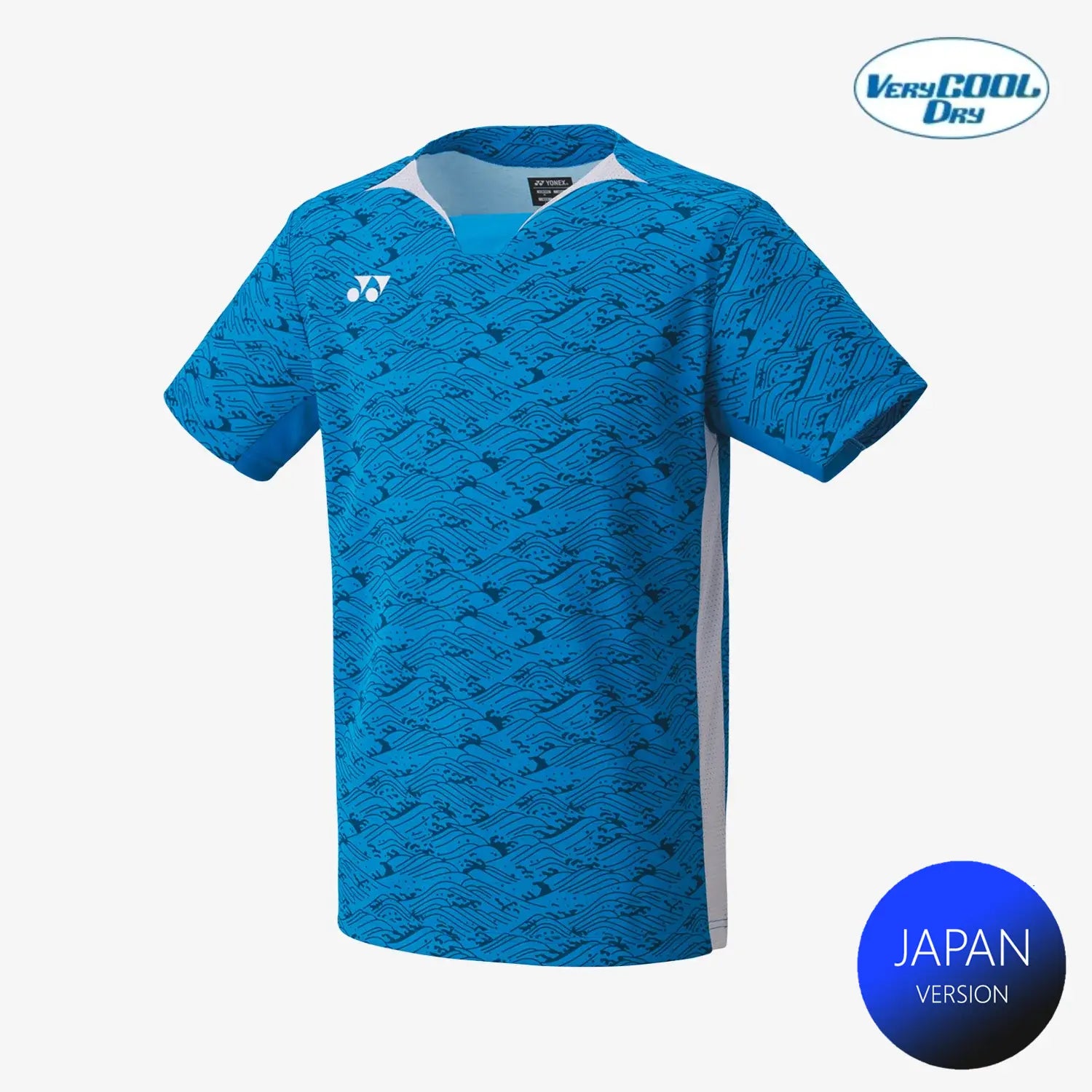 Yonex Men's Very Cool Dry Shirts 10613 (Blue) 