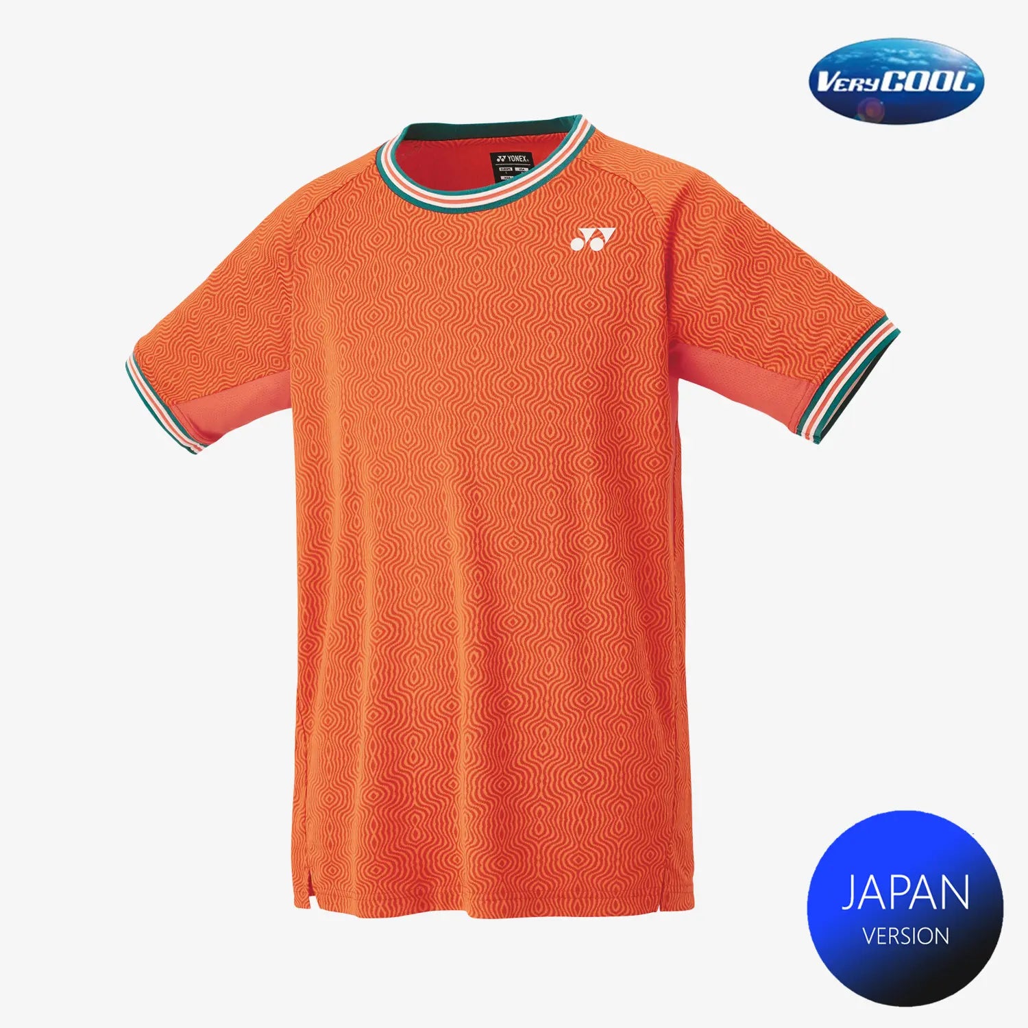 Yonex Unisex Crew Neck Shirt 10560 (Bright Orange) 