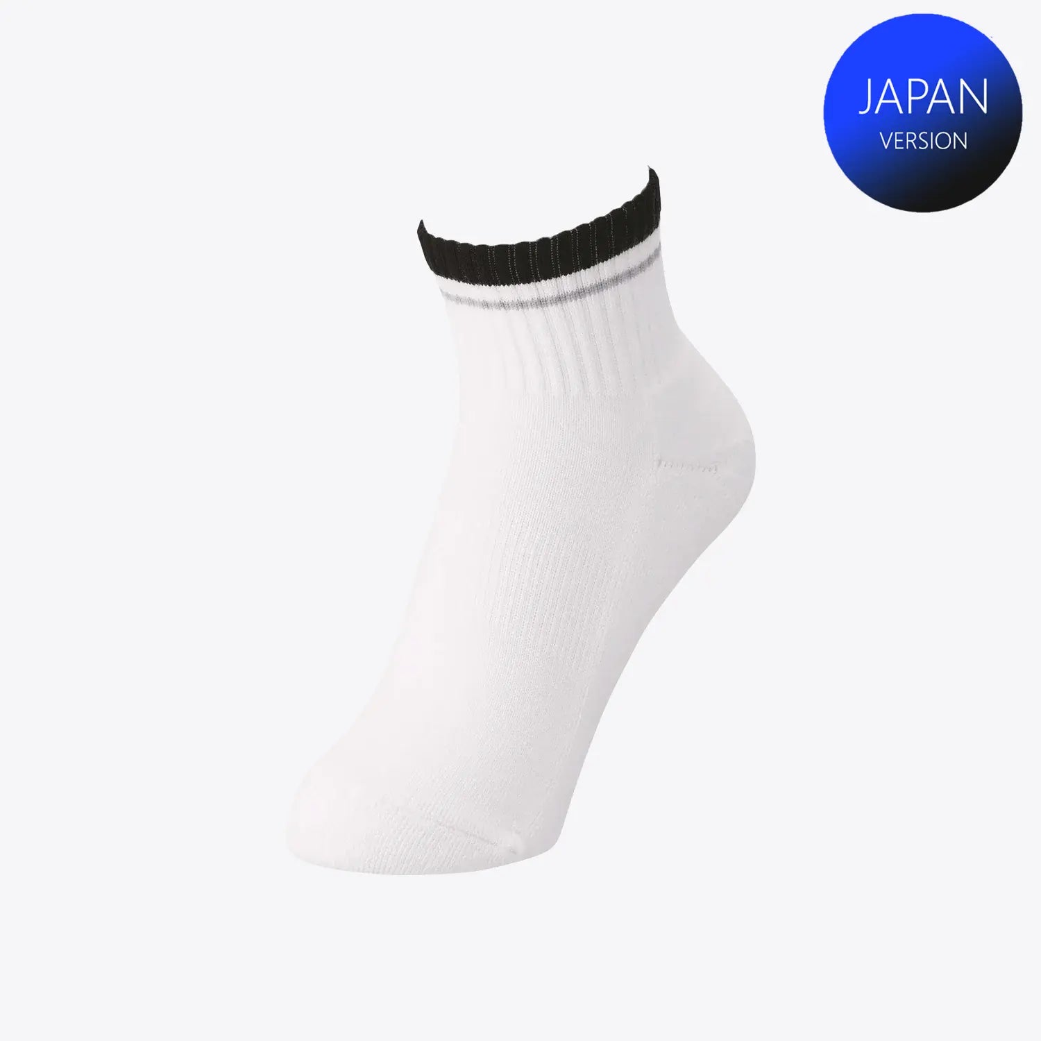 Yonex Women's Sports Crew Socks 29197BKS (Black) 