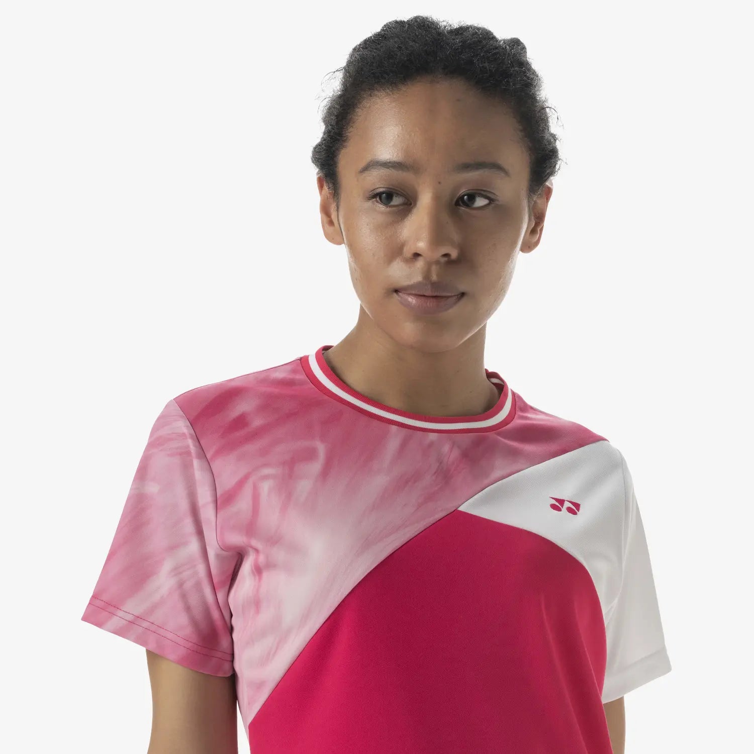 Yonex Women's Tournament Shirts 20736 (Bright Pink) 